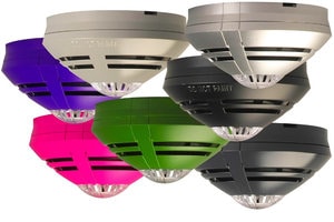 802371.F.RAL | Détecteur de fumée optique interactif IQ8Quad O, couleur RAL